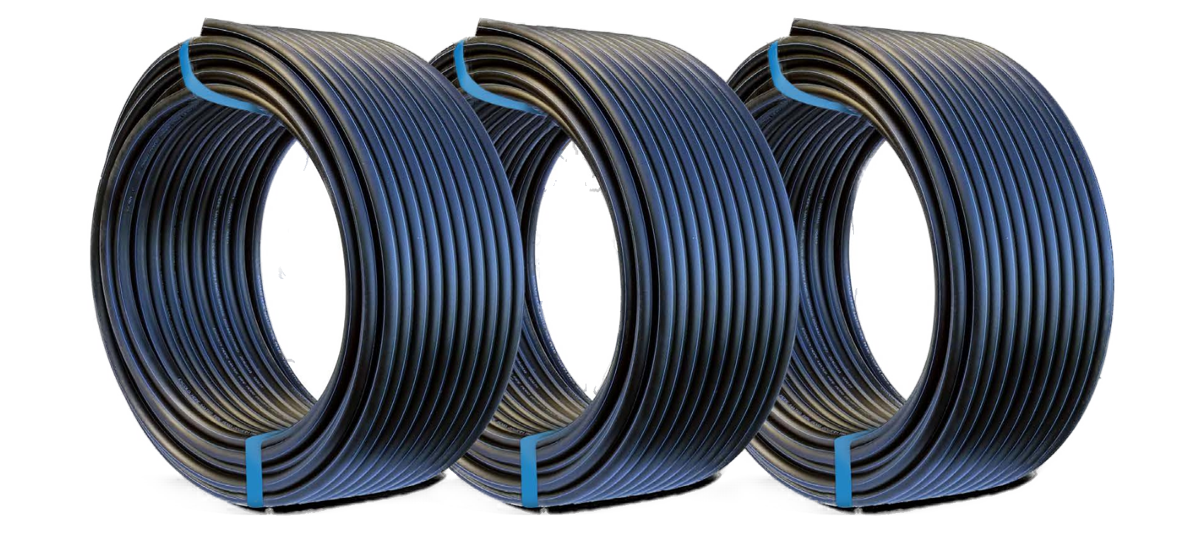 Les tubes PEHD PE 100 à lignes bleues sont conçus pour le transport et la distribution d’eau sous pression. Fabriqués selon la norme **NM EN 12201-2**, ils offrent une excellente résistance à la corrosion, aux chocs et aux conditions climatiques. Disponibles dans plusieurs diamètres et classes de pression (PN06 à PN25), ils sont adaptés aux réseaux d’eau potable, d’irrigation, d’assainissement sous pression et d’évacuation des eaux usées. Leur installation peut être réalisée par électrosoudage ou à l’aide de raccords adaptés.