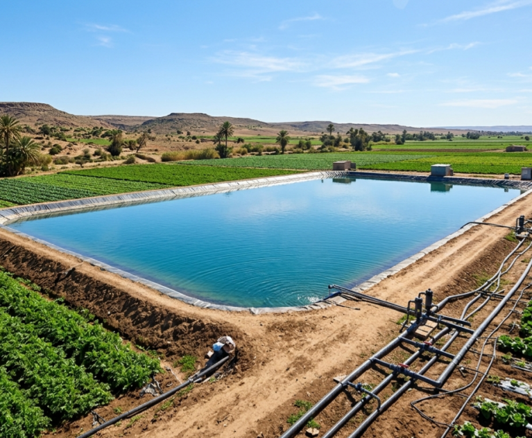 Le Bassin de Stockage d'Eau : La Réserve Essentielle de Votre Exploitation