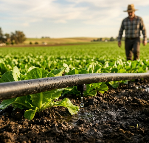 L'Irrigation Goutte à Goutte : Économisez l'Eau, Augmentez vos Rendement
