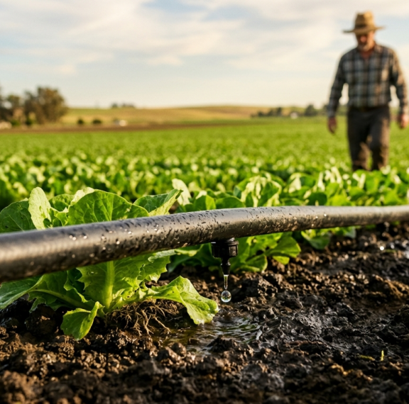 L'Irrigation Goutte à Goutte : Économisez l'Eau, Augmentez vos Rendement