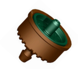 Goutteur Bouton Autoregulant Supertif disponible en plusieurs variantes pour systèmes d’irrigation.